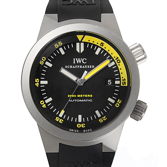 IWC レプリカ アクアタイマー IW353804 ブラック